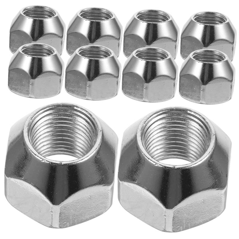 10Pcs 1 2 20 Trailer Lug Nuts For Truck Camper Wheel Tire Accessories - Image 2