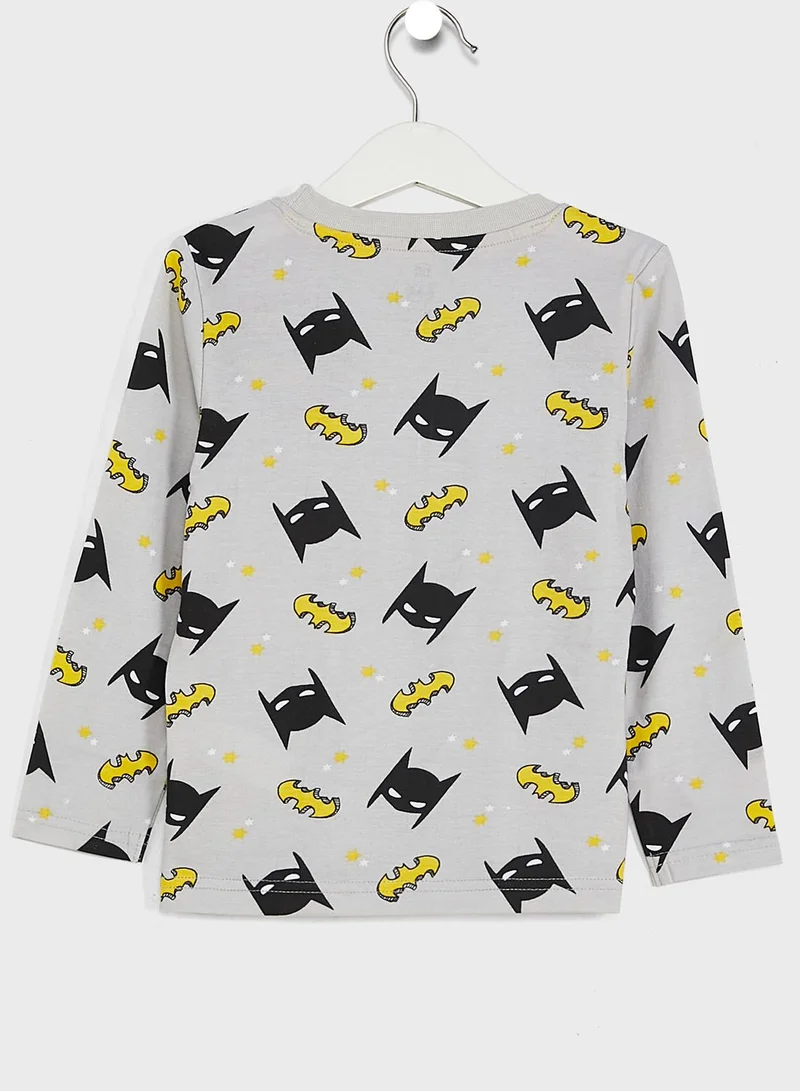 Warner Bros Kids Batman Pyjama Set