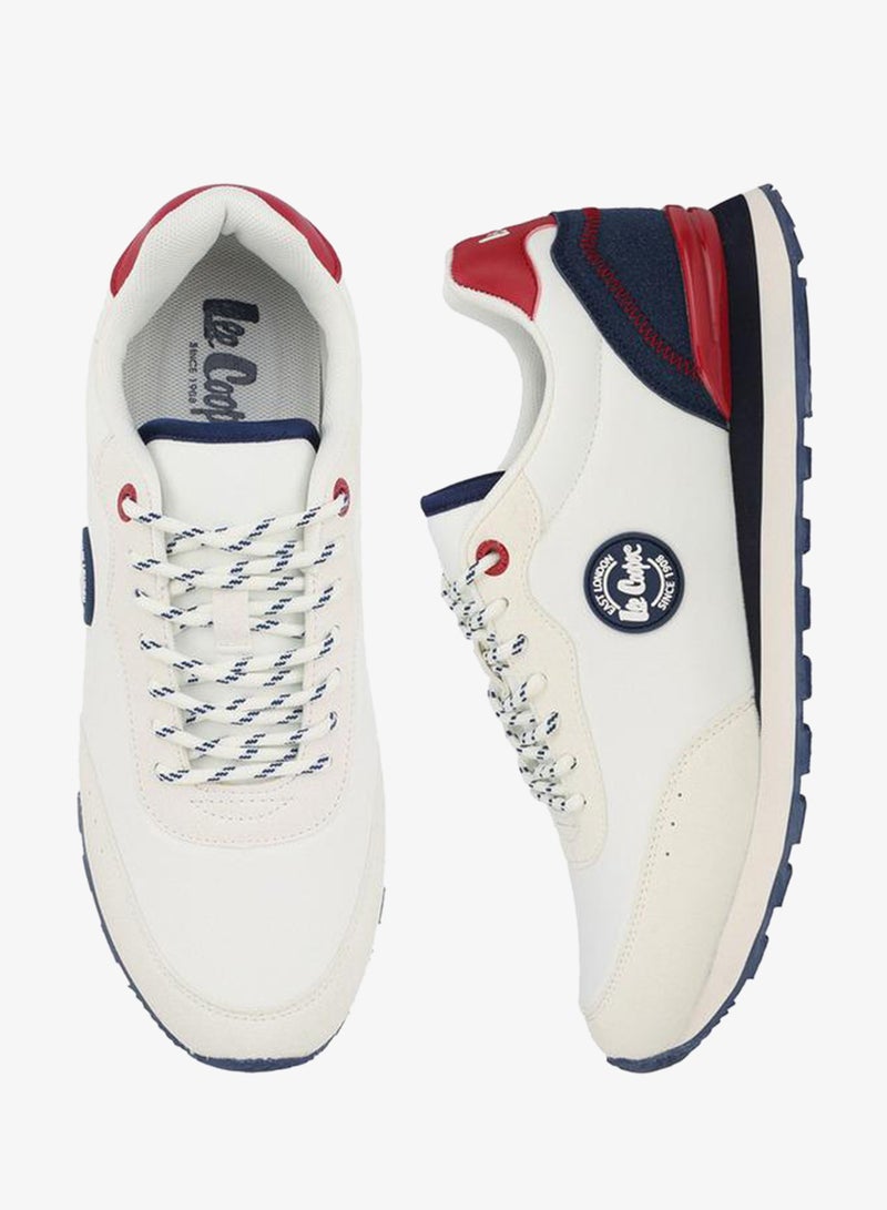 Lee Cooper Women Logo Lace-Up Ankle Sneakers - Image 1