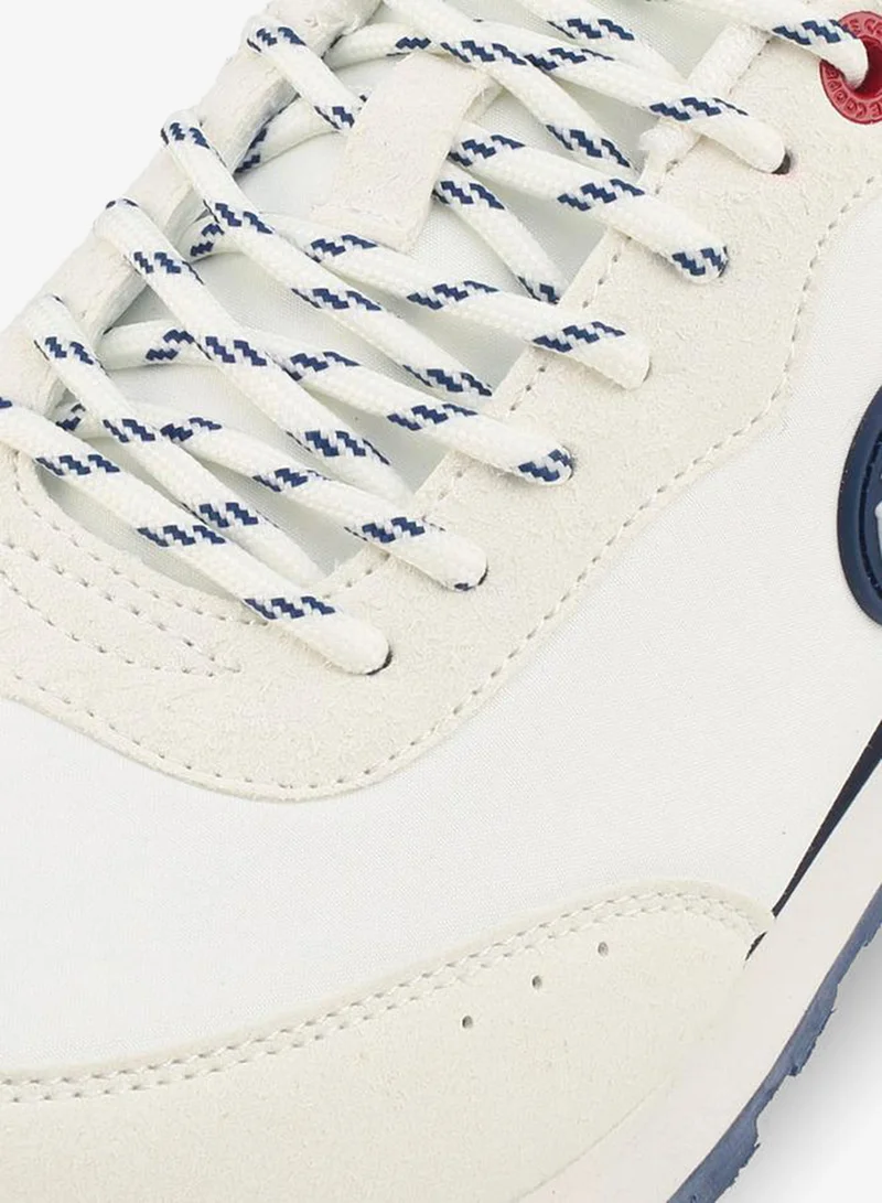 Lee Cooper WHITE Women Logo Lace-Up Ankle Sneakers for Women | Best Price UAE