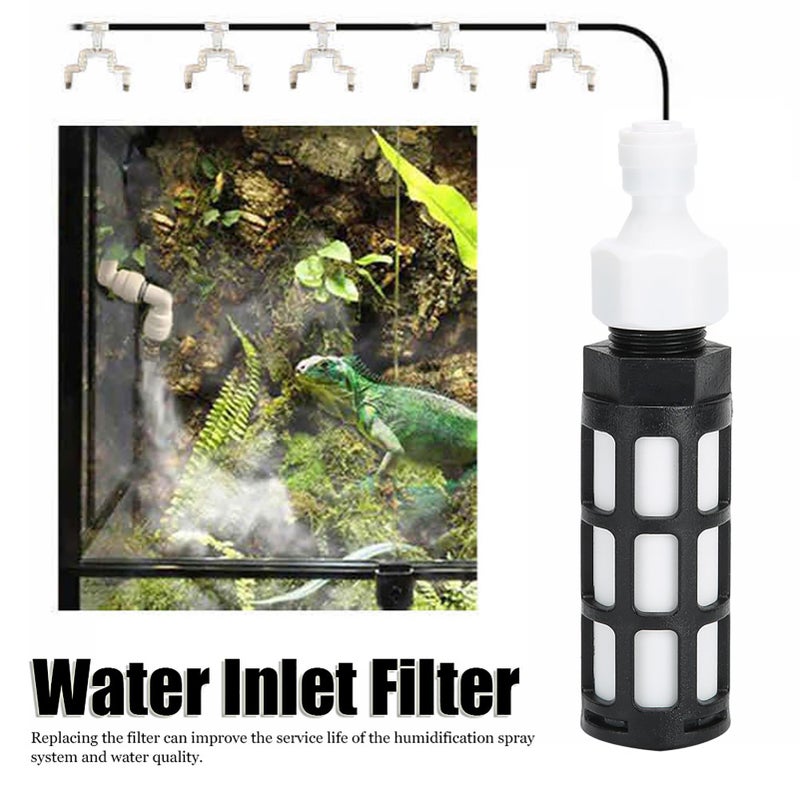 Portable Self‑Priming Water Inlet Filter Replacement for Water Sprayer Misting Humidification System - Image 2