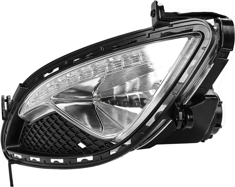 HECASA Left Fog Light Assembly for 2013-2017 Hyundai Genesis Coupe - Replacement for 922012M500 865512M300 - Image 5