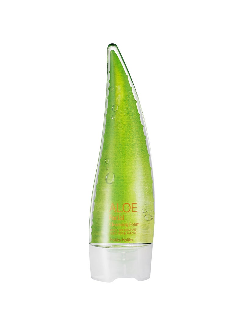 HOLIKA HOLIKA Aloe Facial Cleansing Foam, 5.07 fl.oz. - Image 1