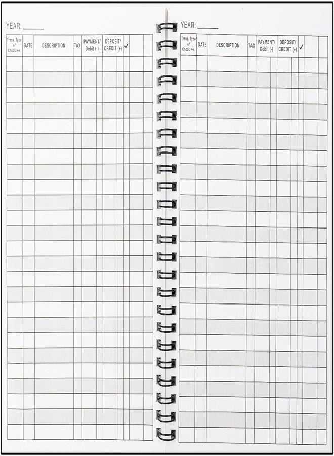 Eryqas 1 Pack Expense Tracker Ledger Book- Finance Book for Home Budget Tracking, Business Bookkeeping -Home Budget notebook, Finance Planner- Expense Ledger for Small Business Bookkeeping (100 Pages 1 Pack) - Image 3
