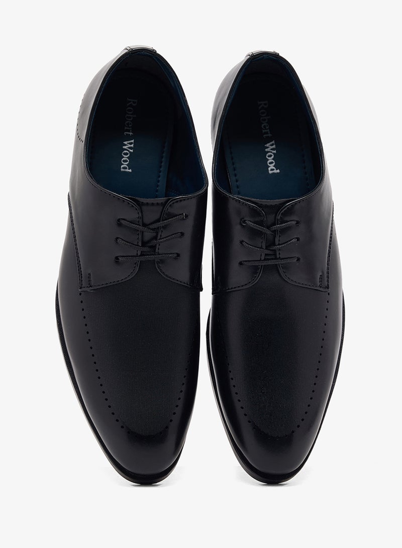 Robert Wood Brogue Detail Formal Lace Ups - Image 4