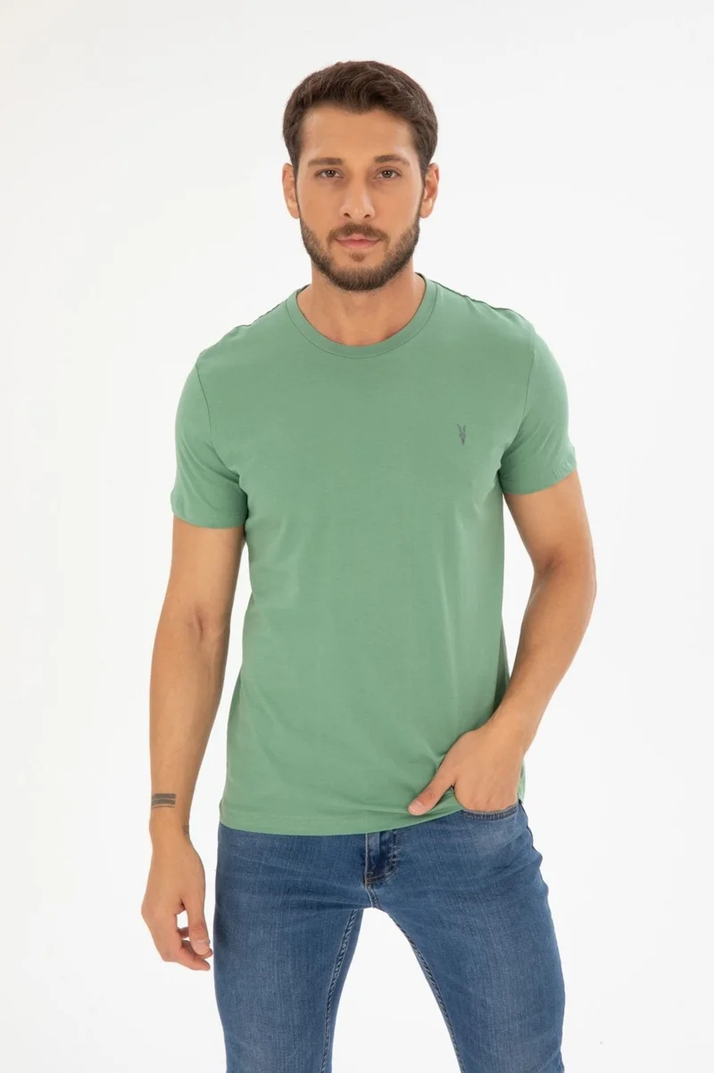 Four Man Cotton Textured 5 Piece T-Shirt Set
