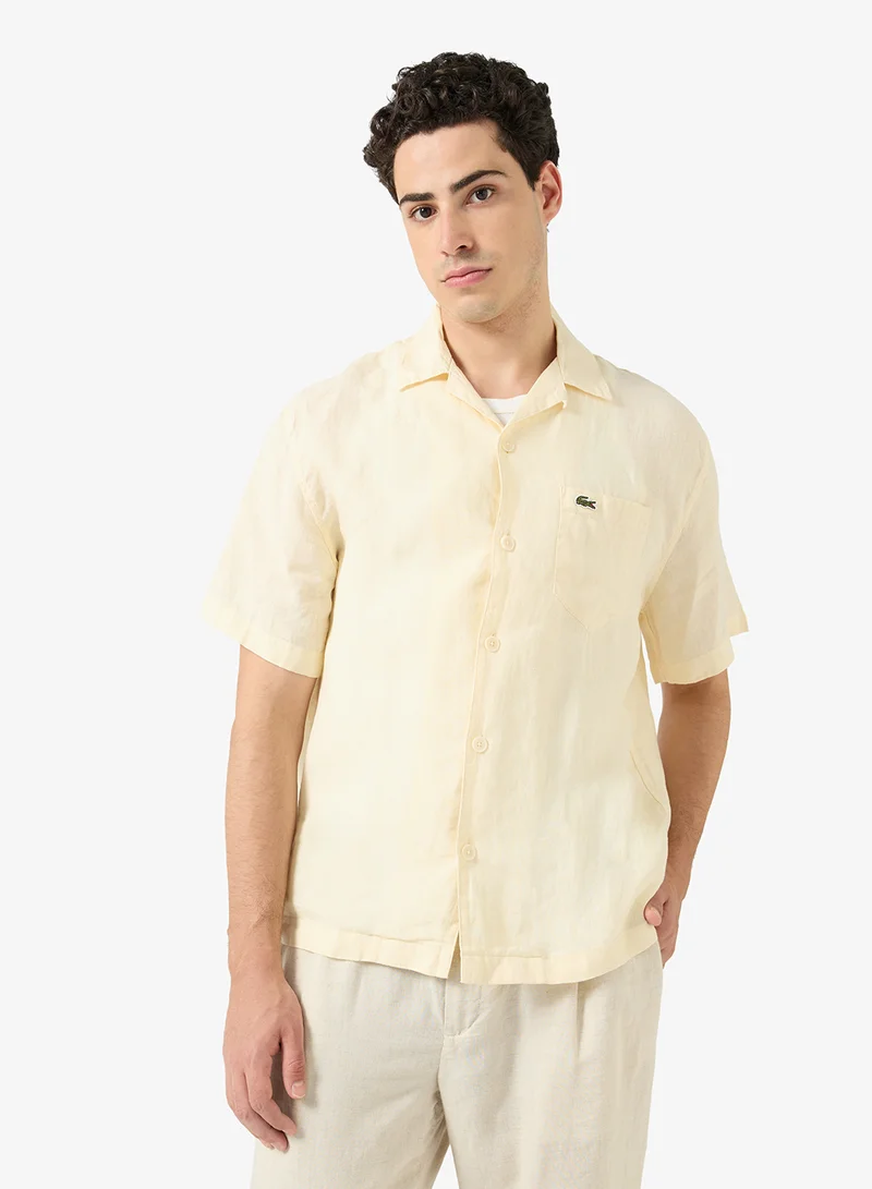 لاكوست Regular Fit Woven Shirt