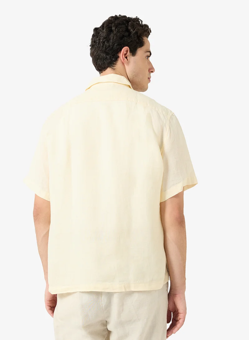 لاكوست Regular Fit Woven Shirt