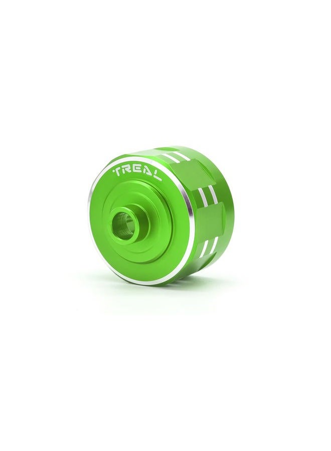 TREAL Aluminum 7075 Diff Housing Differential Gears Housing for Traxxas Sledge (Green) - Image 1