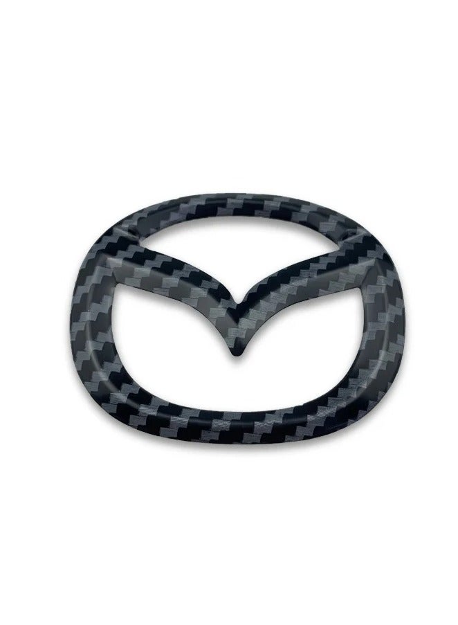 AROAQ Car Steering Wheel Sticker for Mazda 3 Axela 6 Atenza CX-5 2 Demio CX-3 CX-30 MX5 CX30 Emblem Decal - Image 1