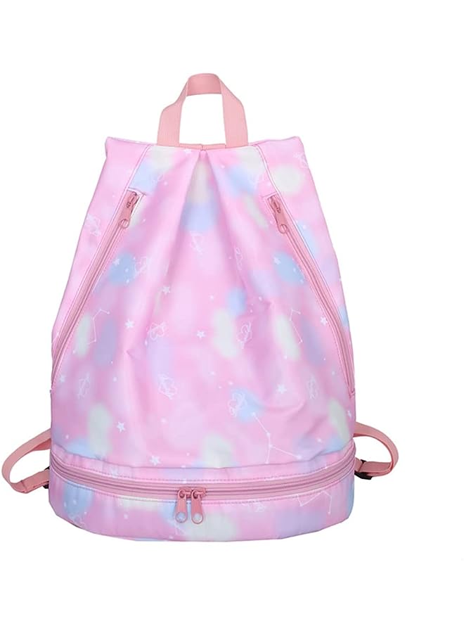 PROMASS Bag Women, Swimming Beach Bag for Girls, Sports Backpack Wet and Dry Storage, Yoga Dance Camping Hiking Travel Swim Bags - Image 1