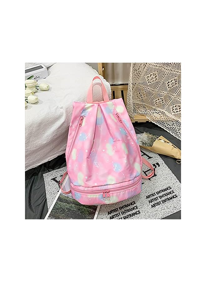 PROMASS Bag Women, Swimming Beach Bag for Girls, Sports Backpack Wet and Dry Storage, Yoga Dance Camping Hiking Travel Swim Bags - Image 2