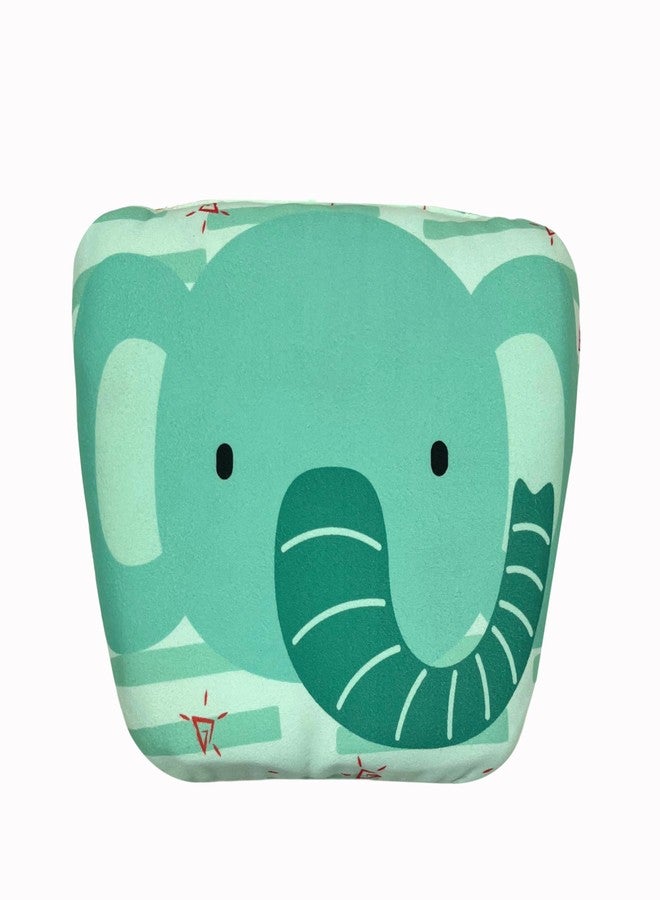 NEW COMERS® Memory Foam Infant Baby Pillow with Washable Cover, Soft & Light Weight Kids Pillow for Neck Support Preventing Head for Flat Head Syndrome Ideal for Newborn 0-12 Age -(28 x 20 x 3 cm)-277 - Image 1