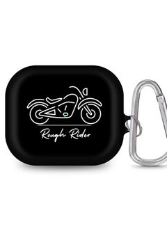 StylePods Case for Airpods 3rd Gen Case With Anti-Lost Keychain - Rough Rider