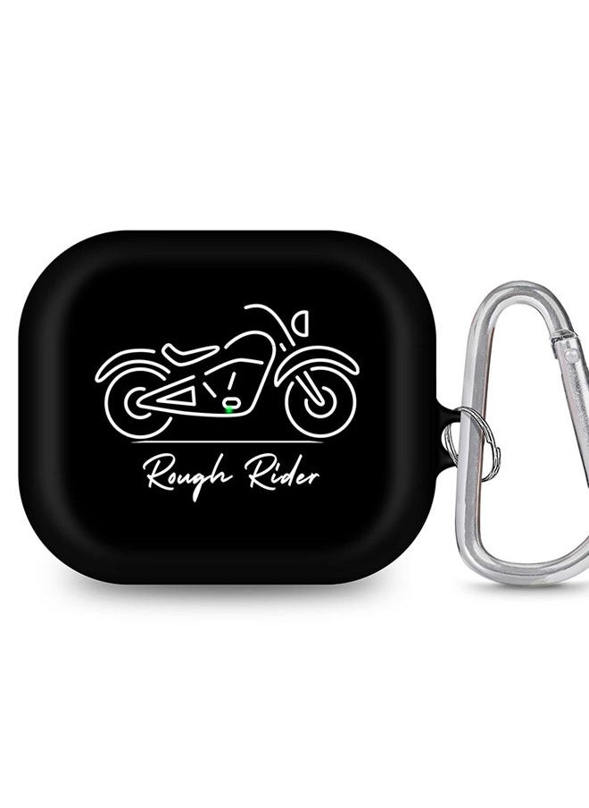Stylizedd - StylePods Case for Airpods 3rd Gen Case With Anti-Lost Keychain - Rough Rider - Image 1