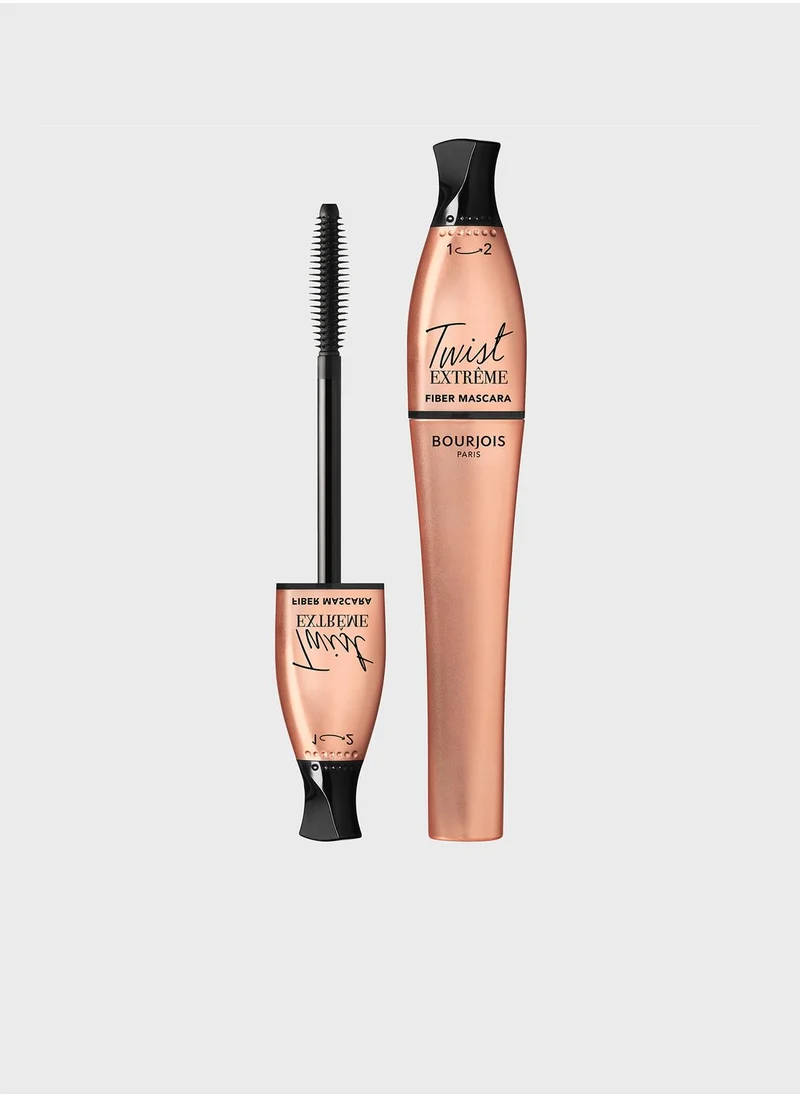 BOURJOIS PARIS Bourjois Twist Extreme Fiber Mascara – 24 – Black, 8ml