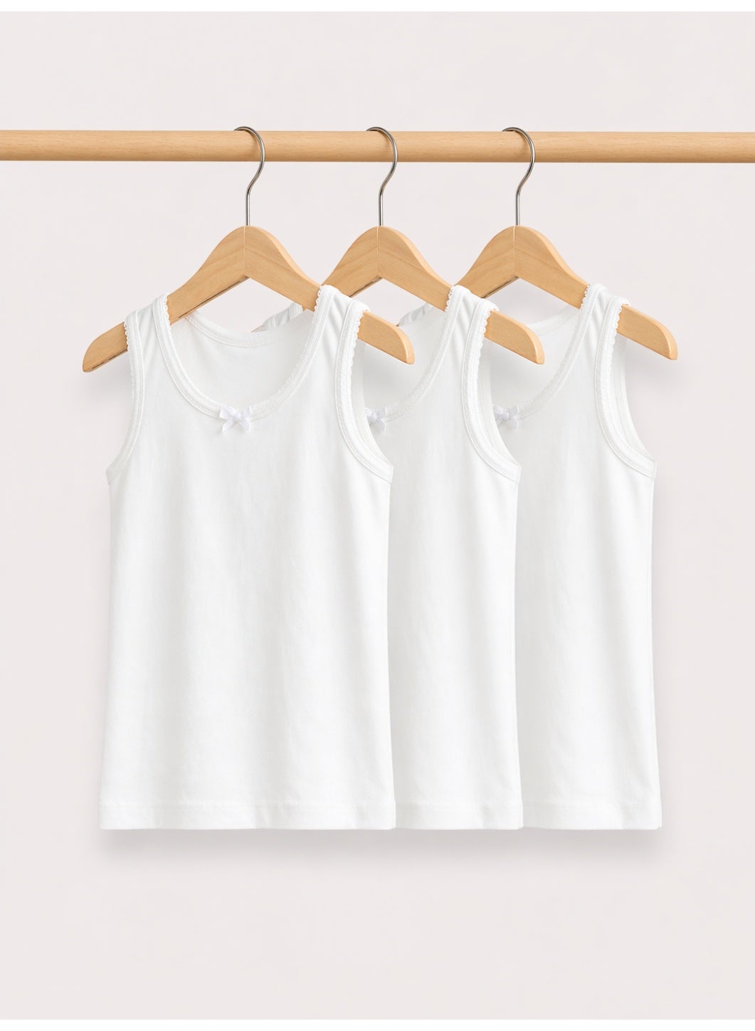 victor and jane Girls’ Vest Multipack (3 Pack)