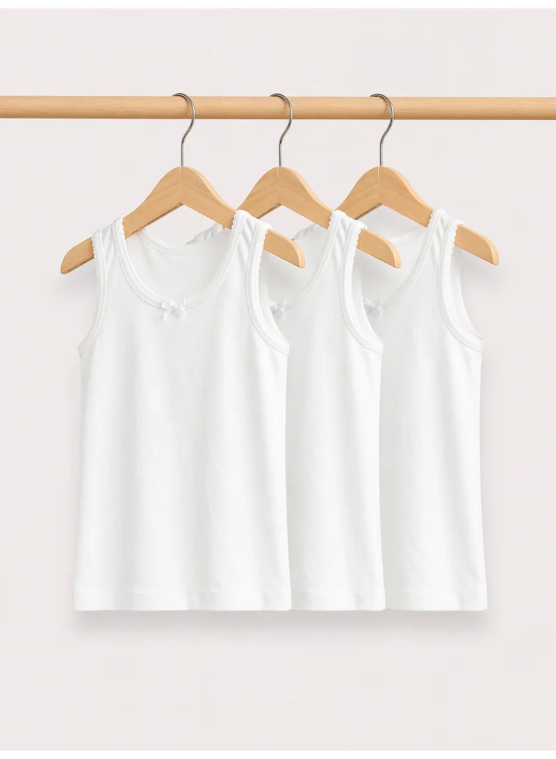 فكتور اند جين Girls’ Vest Multipack (3 Pack)