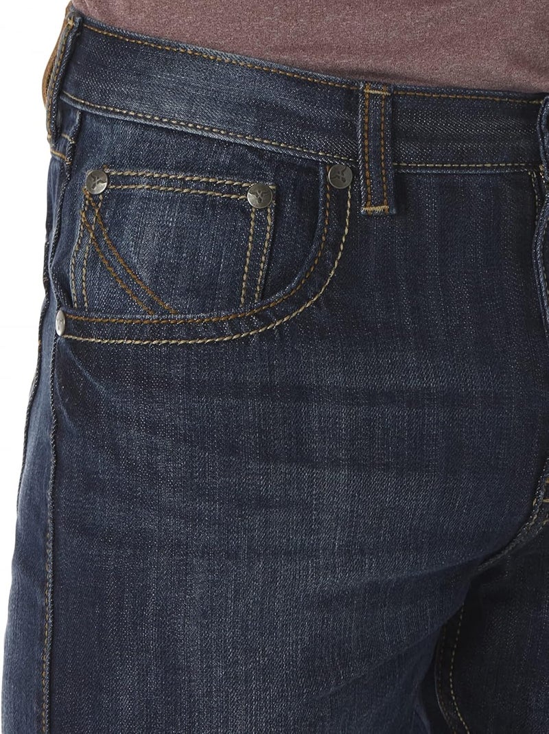 Wrangler Men's 20X No. 42 Vintage Boot Cut Jean - River Denim, 36W / 32L - Image 4