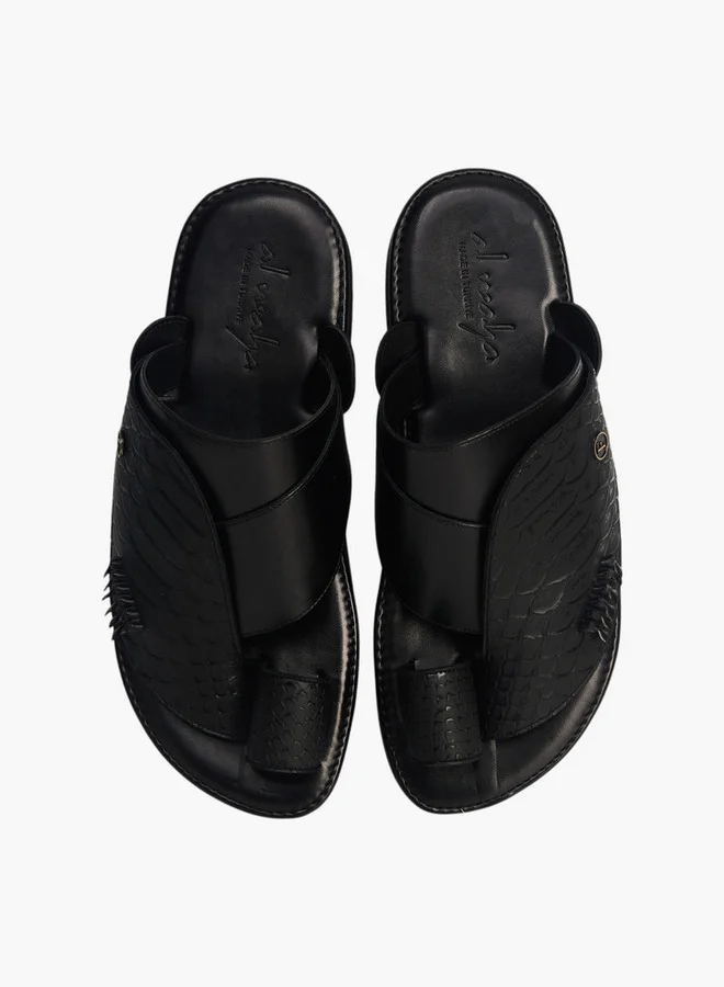 Al Waha Men's Arabic Sandals with Toe Loop - Ramadan Collection