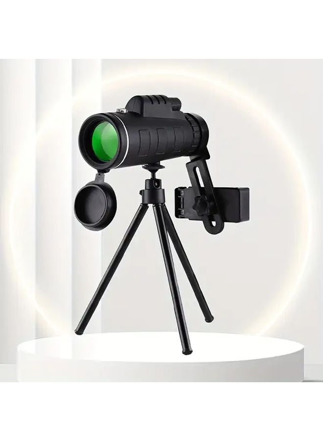 Professional 10x40 HD Monocular Telescope With Phone Clip And Tripod For Bird Watching Astronomy - Image 1