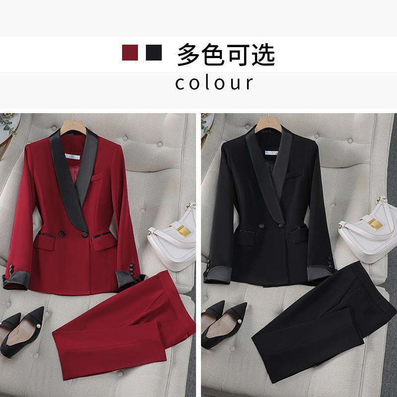 Low-Key Quality Business Wear Factory Business Wear Women'S Thick Commuting Elegant Work Clothes - Image 5