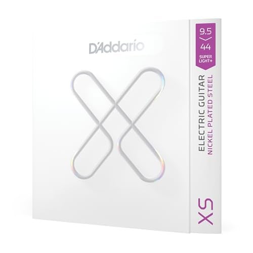 D'Addario DAddario Electric Guitar Strings XS Nickel Coated XSE09544 Super Light Plus Gauge 9544 6String Set Pack of 1 - Image 1