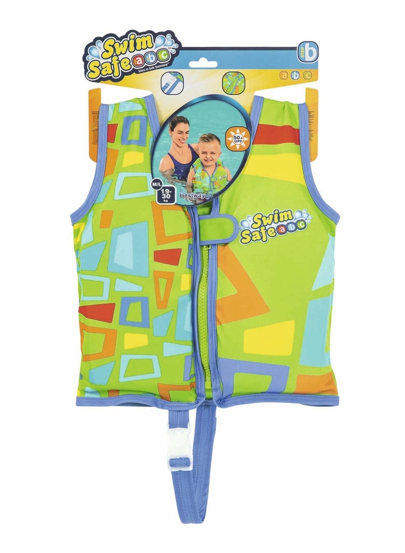 Bestway Swim Safe AQUASTAR FABRIC SWIM VEST M/L #32177 - Image 2