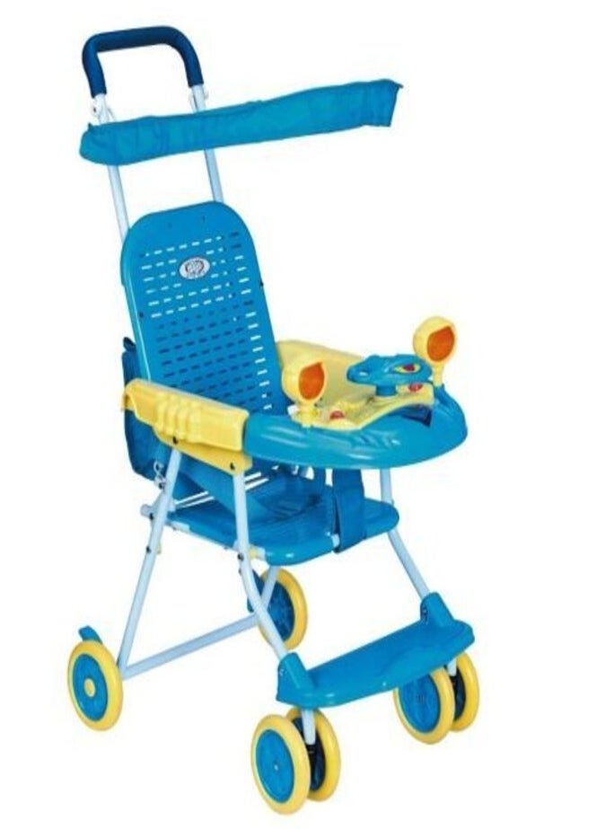 Generic Baby Stroller - Blue 