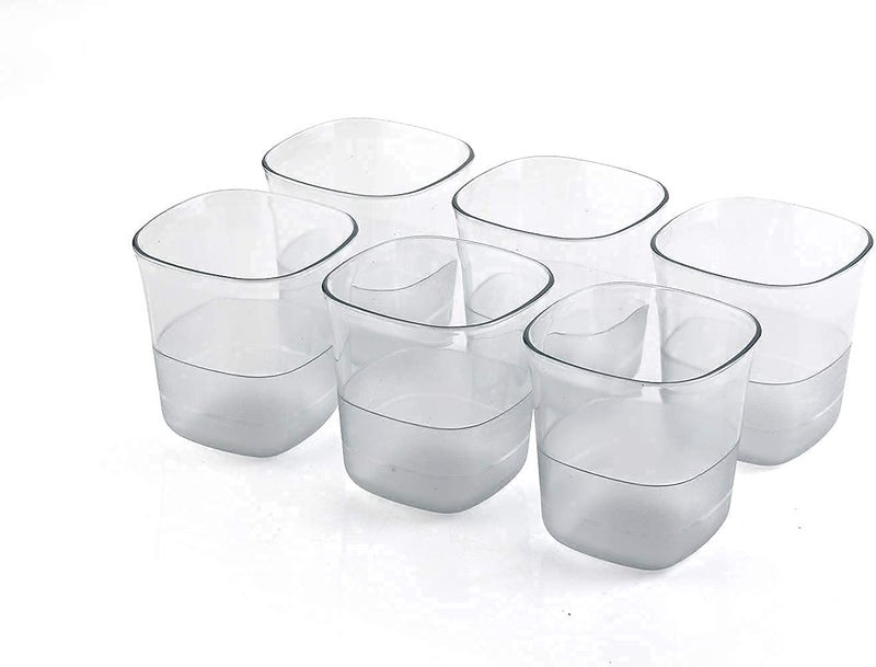 RHYDON Lemon Juice jug Transparent Unbreakable Water Juicy Jug and 6 Pcs Glass Combo Set for Home Dining Table Office Restaurants standard RD_586 - Image 3