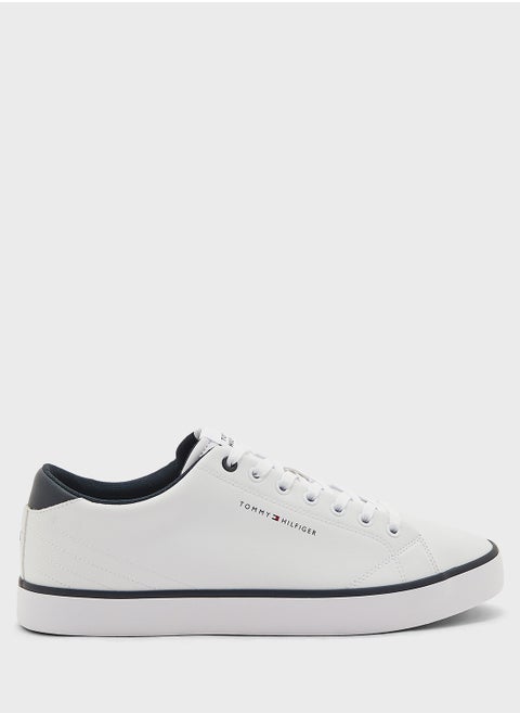 Essential Leather Platform Trainers