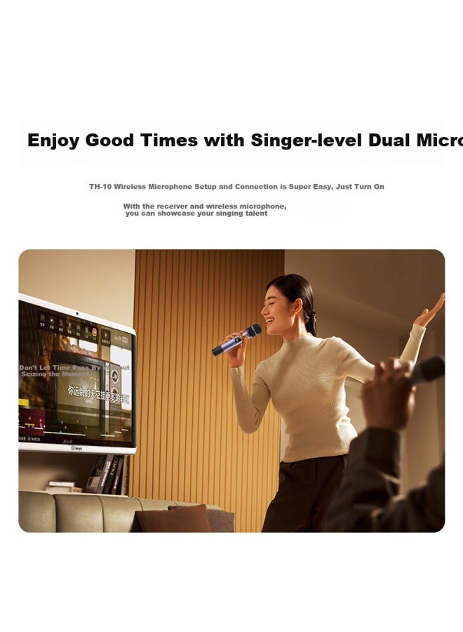 Bbs Microphone, Handheld Wireless, One-to Professional, U Band Uhf, Battery Microphone, Amplifier Receiver, Ktv Singing, Karaoke, Stage Performance, Hotel Host Special, Th-10 Zimai - Image 5