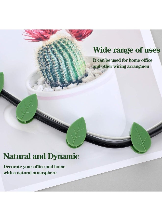 Geiserailie 60 Pieces Plant Climbing Wall Fixture Clips With 72 Pieces Acrylic Adhesive Sticker Plant Fixer Invisible Wall Vines Fixing Clips Self-Adhesive Hook Plant Vine Traction For Indoor Outdoor Decoration  - Image 5