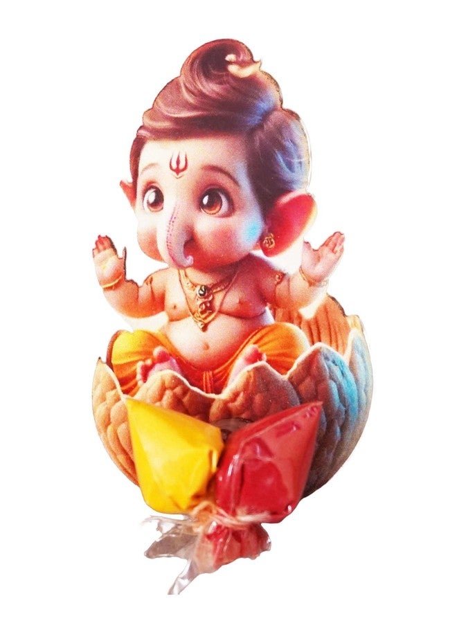 RED WIND Baby Shower (Seemantham) MDF Small Haldi Kumkum Pouch Gift Set - Pack of 31 - Traditional Return Gifts for Pooja, Festivals, Weddings, Housewarming, Thamboolam & Auspicious Events - Image 1