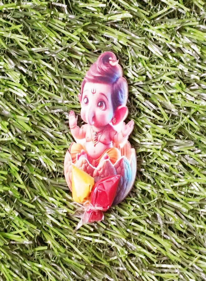 RED WIND Baby Shower (Seemantham) MDF Small Haldi Kumkum Pouch Gift Set - Pack of 31 - Traditional Return Gifts for Pooja, Festivals, Weddings, Housewarming, Thamboolam & Auspicious Events - Image 3