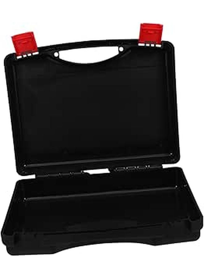 Impact Resistant Portable Toolbox Lightweight Storage Organizer With Comfortable Grip - Image 1