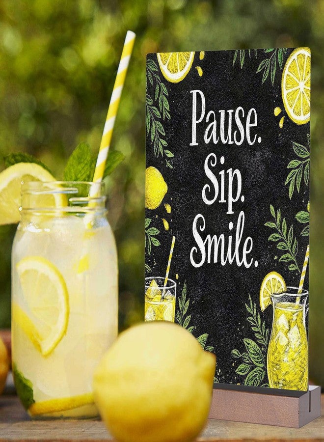 Kivsty Tabletop Chalkboard with Wood Stand - 3 Pack, 8 x 12 Inch Double Sided Blackboard Food Signs Menu Message Boards for Coffee Bar, Lemonade Stand, Party Decoration - Vertical Back - Image 5