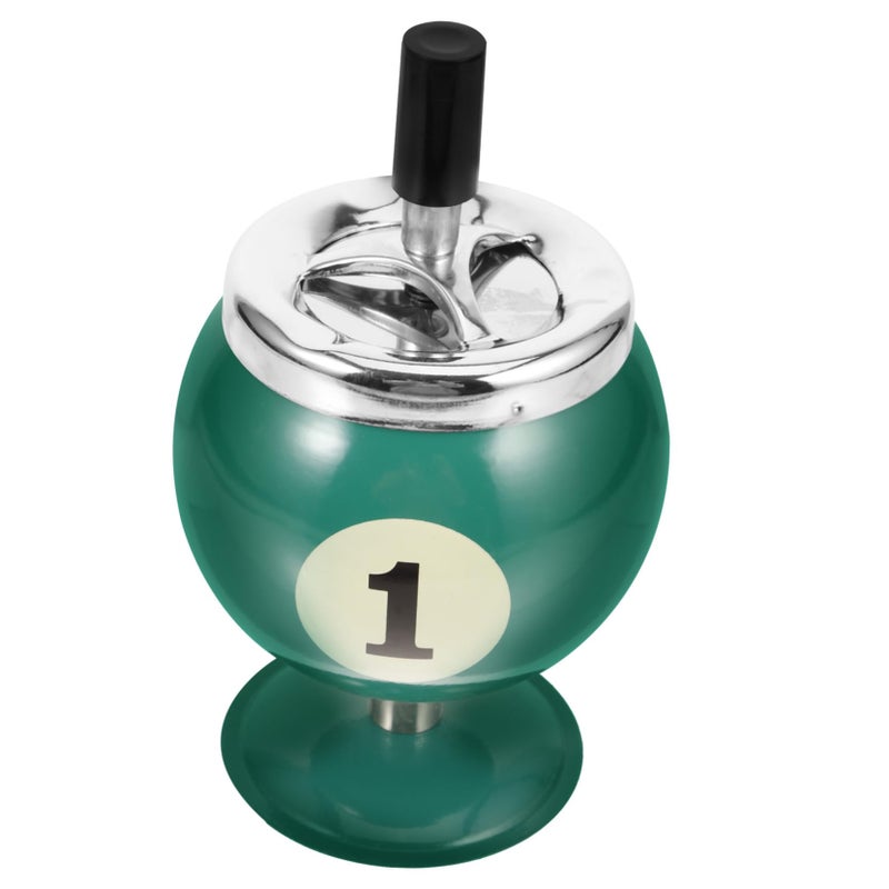 Automatic Extinguishing Desktop Ashtray 2 Pack Assorted Colors 17x10x10cm Indoor Outdoor Use - Image 3