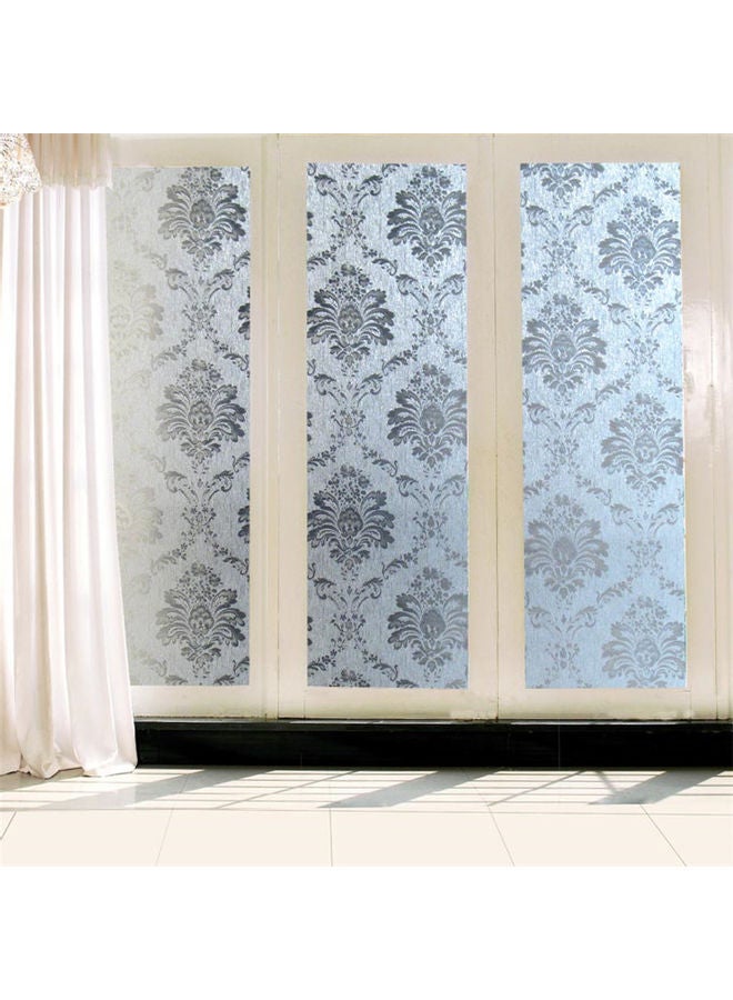 XiuWoo Decorative Window Privacy Film Sticker Clear - Image 1