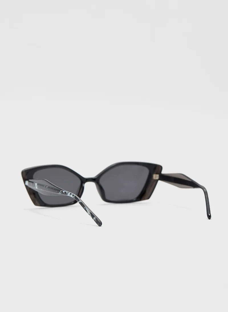 ELLA Polarized Angular Cat Eye Sunglasses