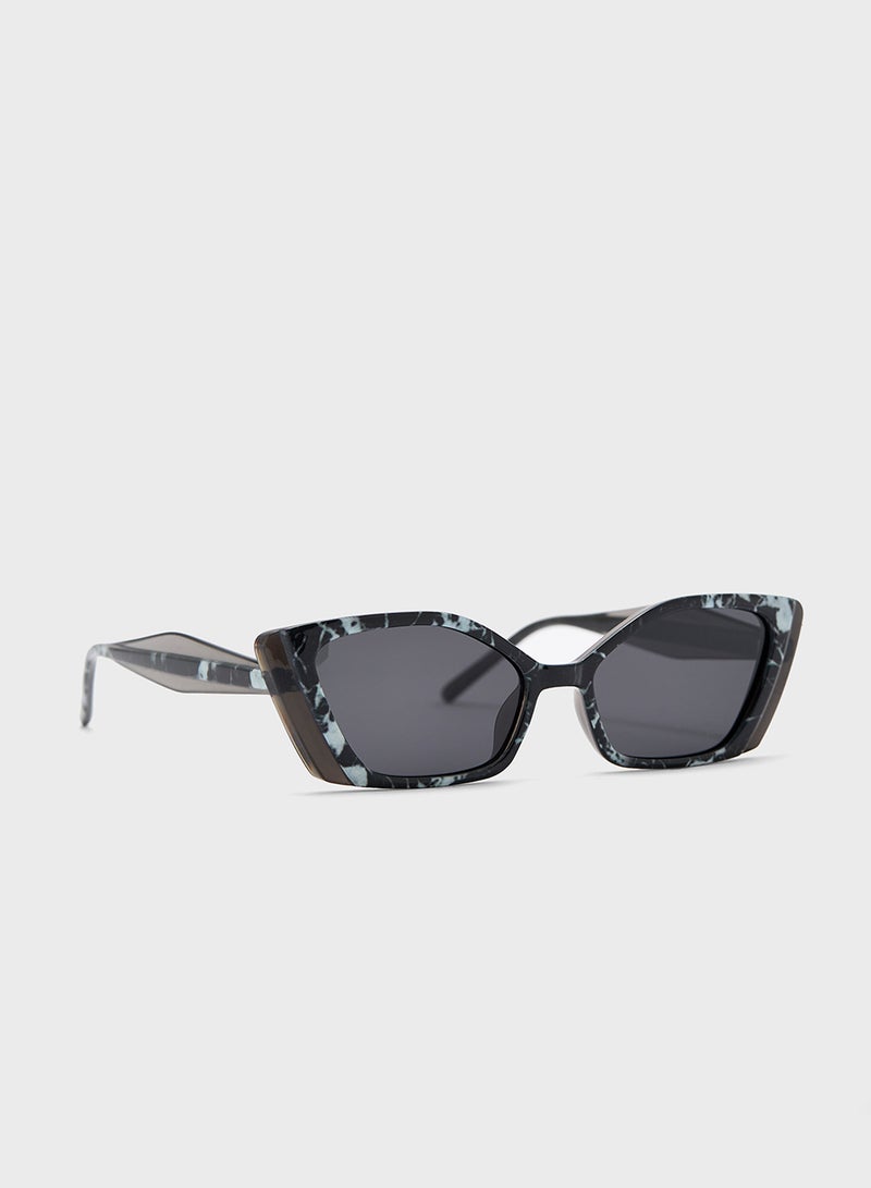 ELLA Polarized Angular Cat Eye Sunglasses  - Image 1