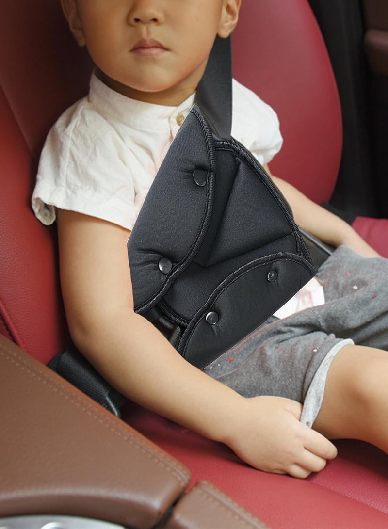 كيلا مشابك حزام الأمان لموضع غطاء الأمان، منظم حزام الأمان للأطفال والكبار، حزام وسادة حزام غطاء أمان السيارة، منظم حزام الكتف والرقبة التلقائي - Image 3