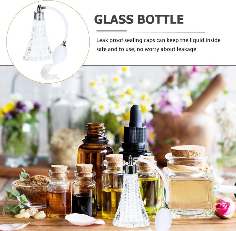 Refillable 70ml Glass Perfume Spray Bottle Clear Atomizer for Travel and Personal Fragrance Use - Image 5