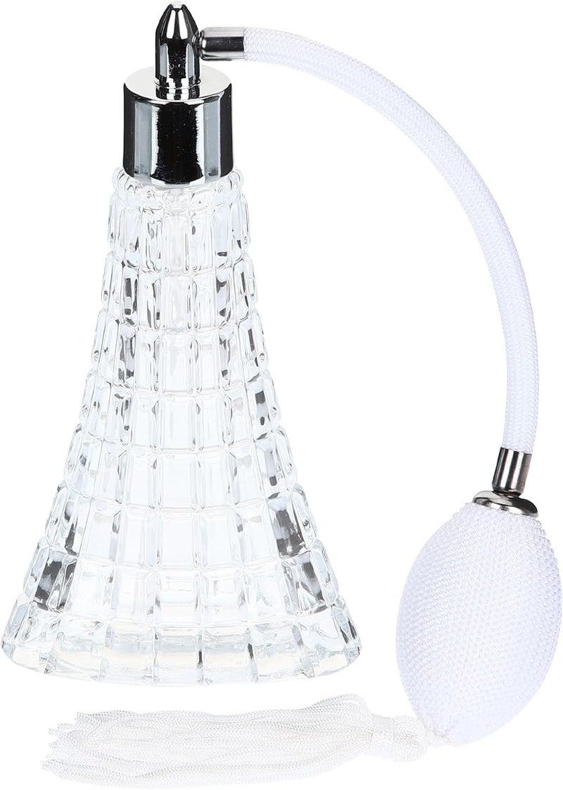 Refillable 70ml Glass Perfume Spray Bottle Clear Atomizer for Travel and Personal Fragrance Use - Image 1
