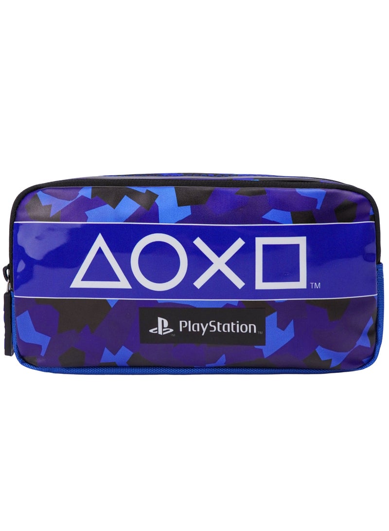 بلاي ستيشن حافظة أقلام بلاي ستيشن سوني مموهة بفتحتين - Image 1