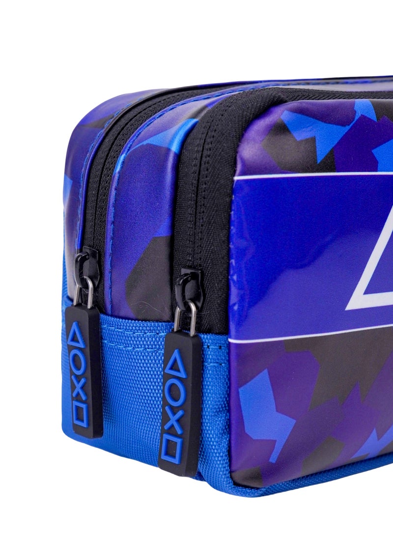 بلاي ستيشن حافظة أقلام بلاي ستيشن سوني مموهة بفتحتين - Image 3