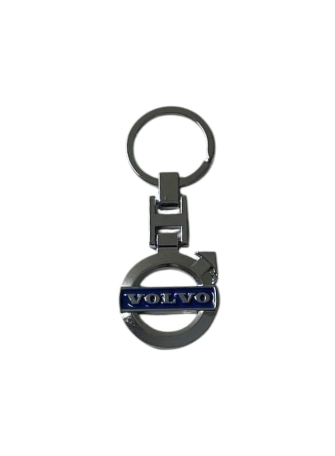 Luxury Metal Car Key Chain - Rust Resistant - Car Key Accessories - Fits Volvo Cars