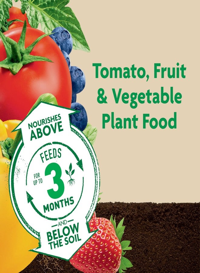 Miracle-Gro ميراكل-غرو شيك 'إن فيد طماطم، فواكه وخضروات غذاء نباتي، سماد نباتي، 4.5 رطل - Image 2