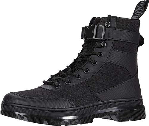 Dr Martens Dr. Martens Unisex Combs Tech 8 Eye Boot, Black Element, 12 Women 11 Men US - Image 3