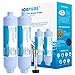 ICEPURE RV Water Filter system for Garden RV Pool Camper Marine Boat Hose for Drinking Car Washing Gardening Planting Spa Reduces Chlorine Odors with 1 flexible hose protector 2PACK - Image 2